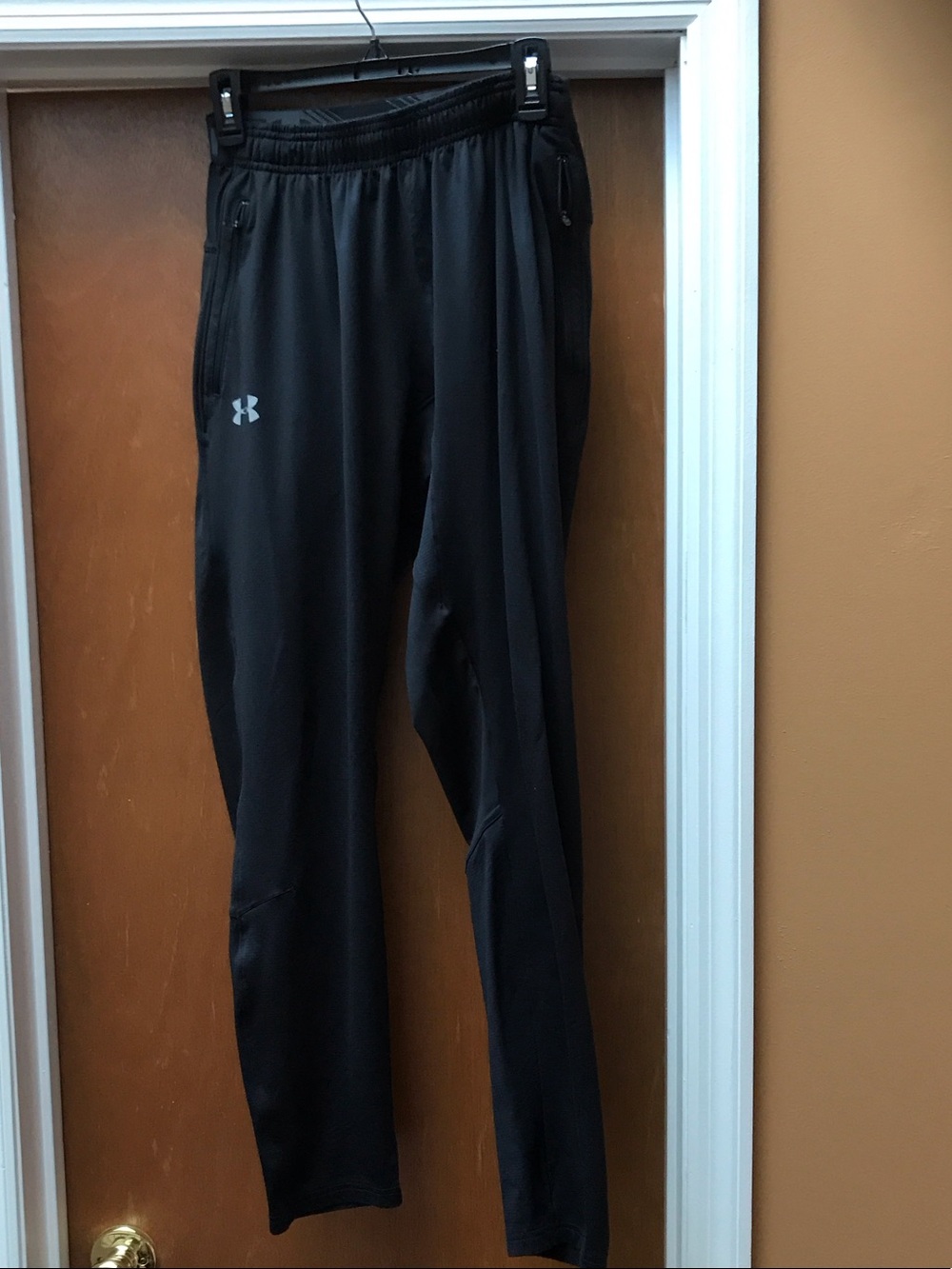 Under Armour Men's Black Athletic Joggers with Logo